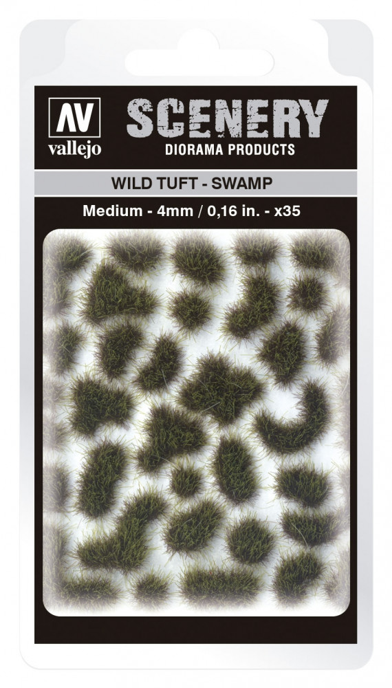 SC405 Vallejo Scenery - Wild Tuft - Swamp 4 mm
