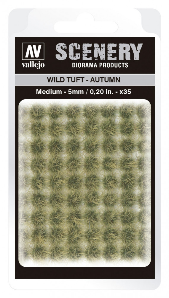SC409 Vallejo Scenery - Wild Tuft - Autumn 5 mm
