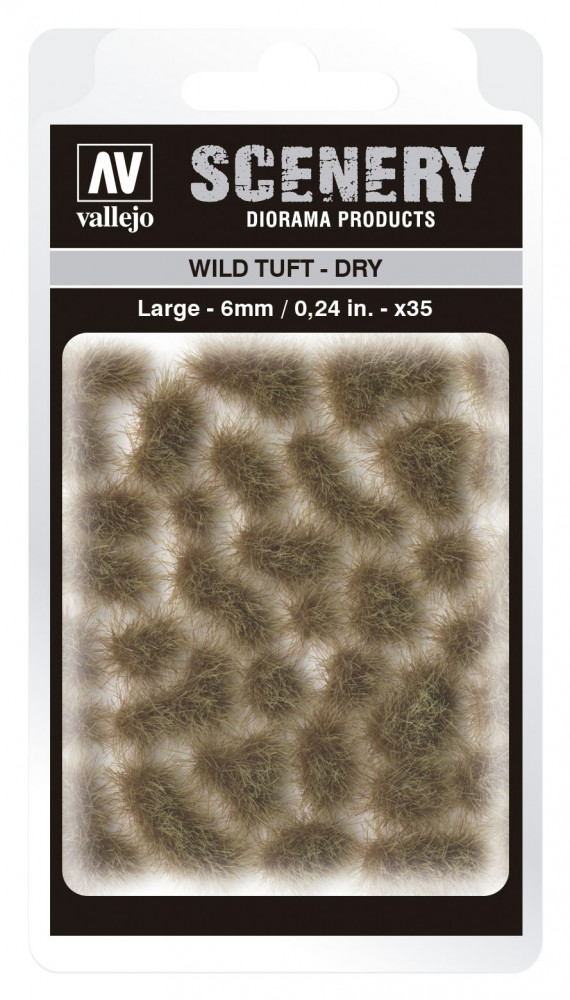 SC419 Vallejo Scenery - Wild Tuft - Dry 6 mm