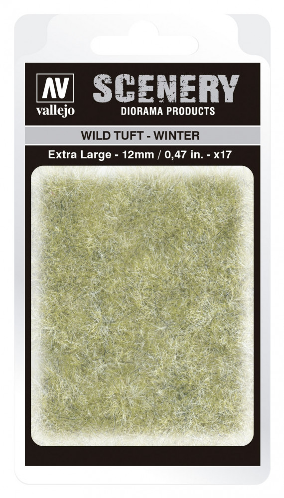 SC421 Vallejo Scenery - Wild Tuft - Winter 12 mm