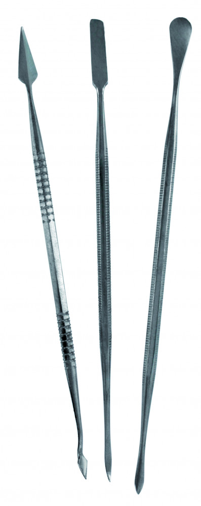 T02002 Tools - Set of 3 s/s Carvers