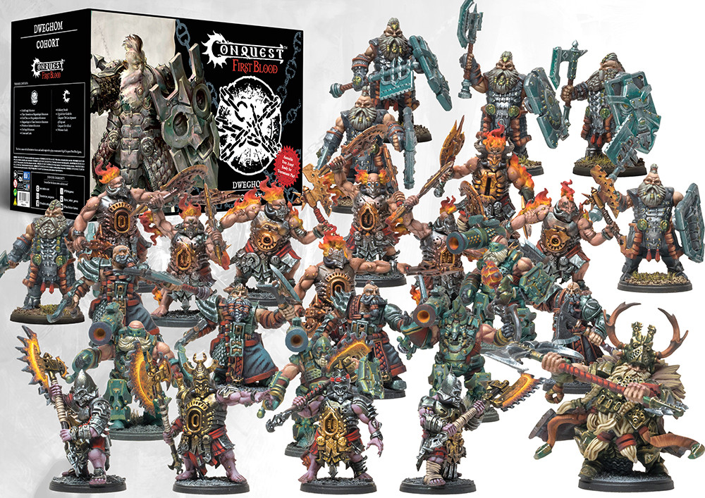 Conquest Dweghom: Conquest First Blood Cohort Starter Set