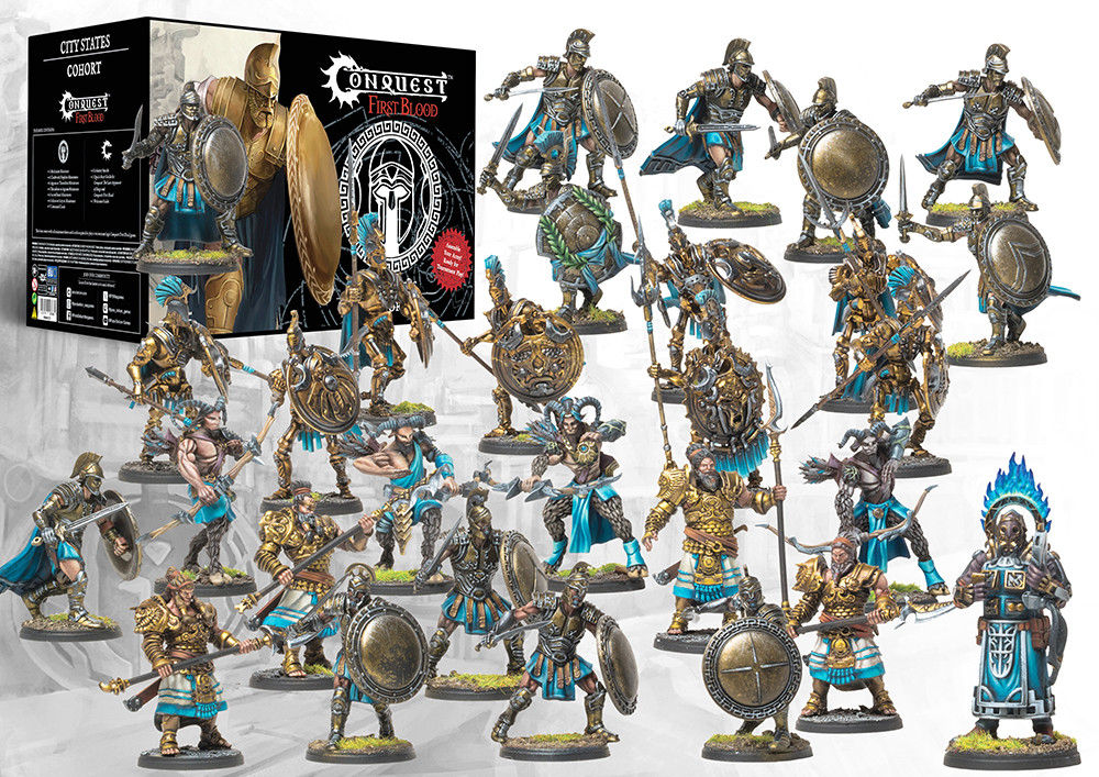 Conquest City States: Conquest First Blood Cohort Starter Set