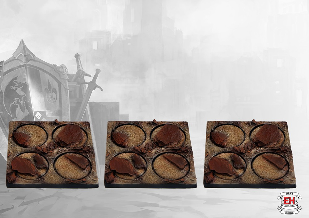 Elrik's: Slate Bases - Infantry