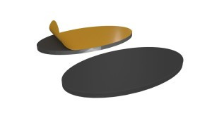 Self-adhesive magnetic foil stickers-GW90X52MM