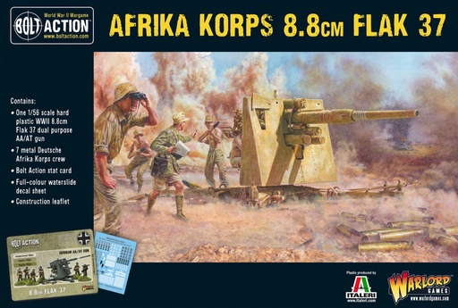 [402012034] Afrika Korps 8.8cm Flak 37