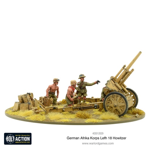 [403012029] Afrika Korps LeFH 18 10.5cm Medium Artillery