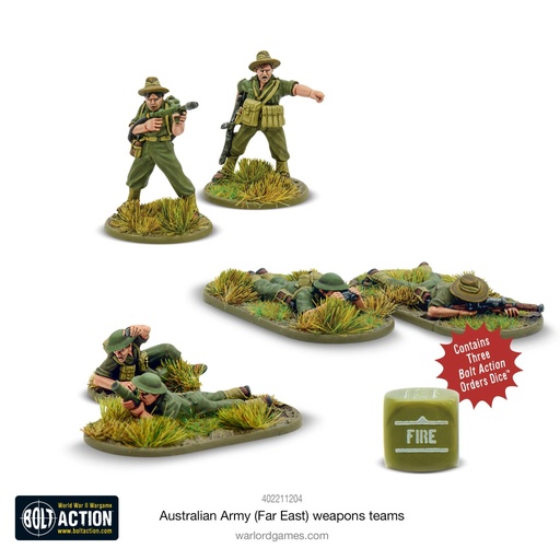 [402211204] Australian Army Weapons Teams (Far East)