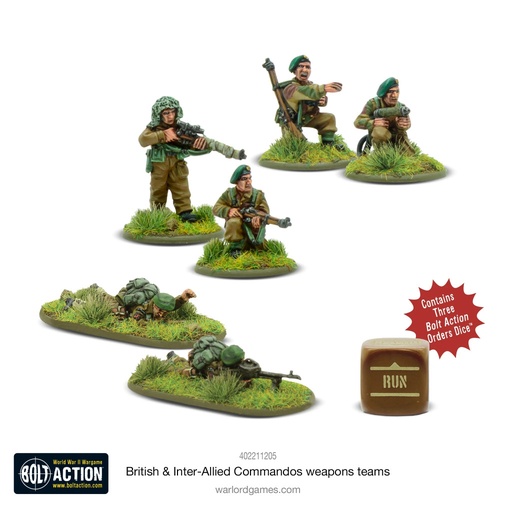 [402211205] British & Inter-Allied Commandos Weapons Teams