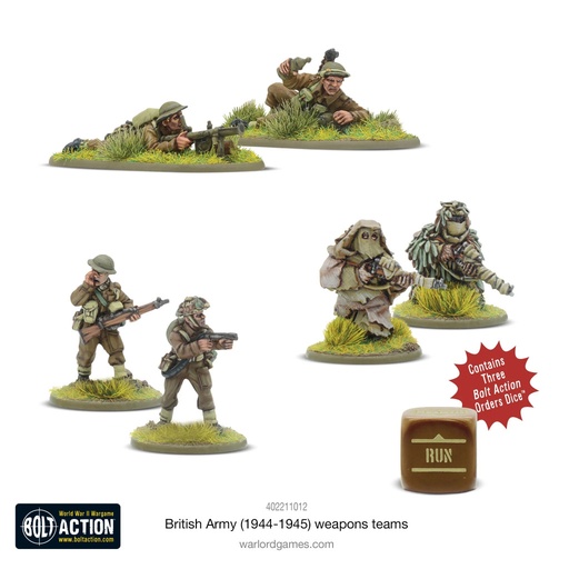 [402211012] British Army (1944-45) Weapons Teams