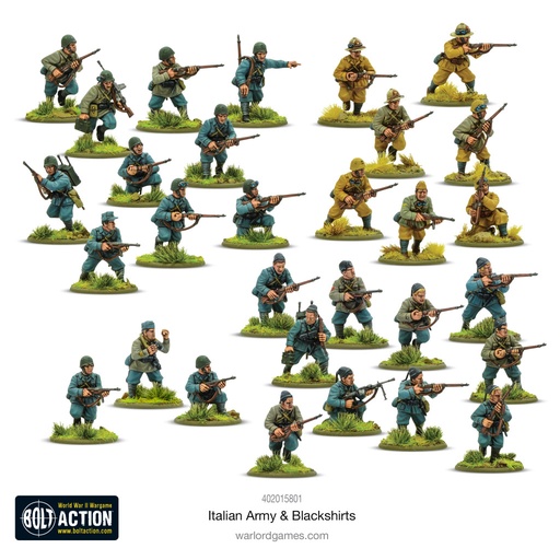 [402015801] Italian Army & Blackshirts