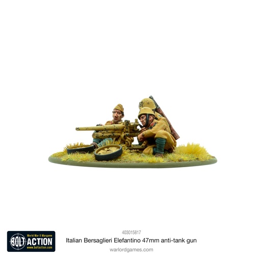 [403015817] Italian Bersaglieri Elefantino 47mm AT Gun