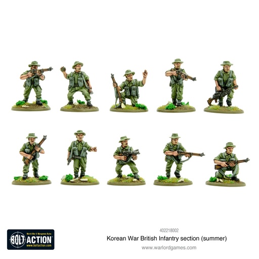[402218002] Korean War: British Infantry Section (Summer)