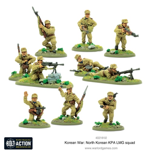 [402218102] Korean War: North Korean KPA LMG Squad
