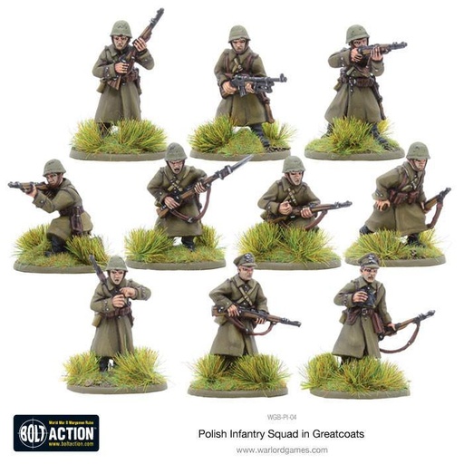 [WGB-PI-04] Polish Infantry Squad in Greatcoats