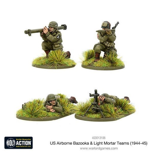 [403013106] US Airborne Bazooka and Light Mortar Teams (1944-45)