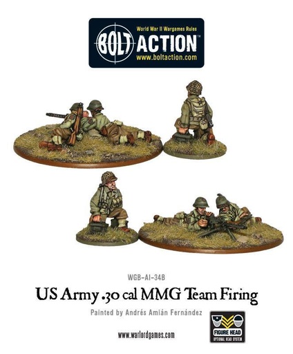 [WGB-AI-34] US Army 30 Cal MMG Team Firing