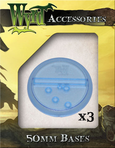 [WYR00054] BASES - Blue 50mm