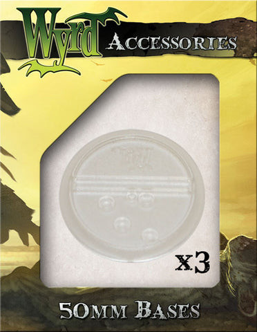 [WYR00069] BASES - Clear 50mm