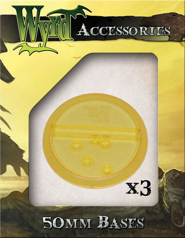 [WYR00060] BASES - Gold 50mm