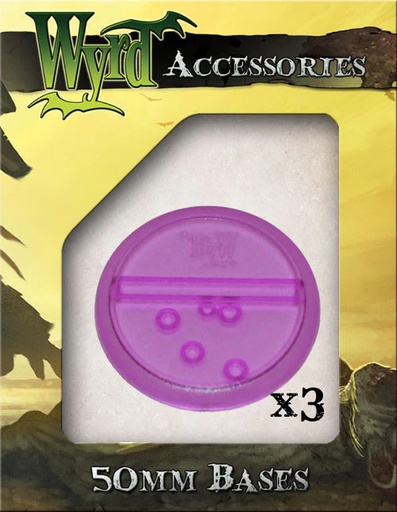 [WYR00057] BASES - Purple 50mm