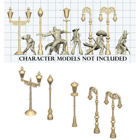 [WYR09001] BASES - Street Lamps