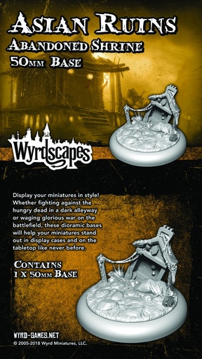 [WYRWS013] WS - Asian Ruins 50mm II - Ruins Wyrdscapes