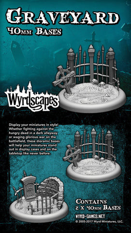 [WYRWS008] WS - Graveyard 40MM Wyrdscapes