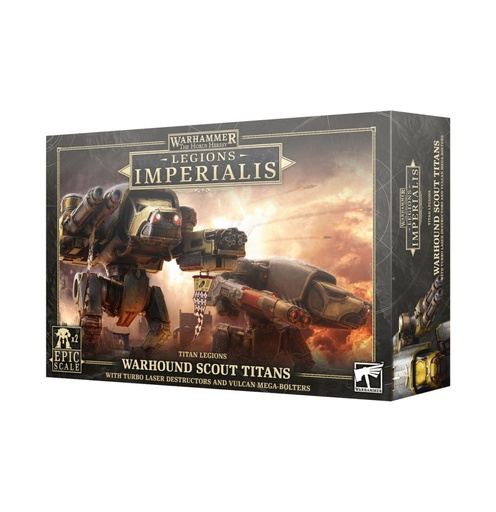 [99122699011] LEGIONS IMPERIALIS: WARHOUND SCOUT TITANS