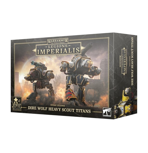 [99122699022] LEGIONS IMPERIALIS: DIRE WOLF HEAVY SCOUT TITANS