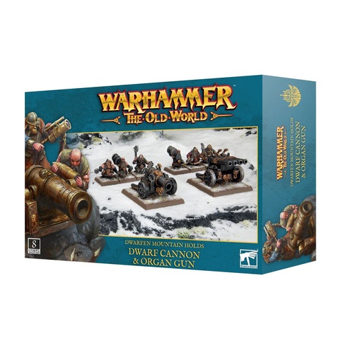 [99122705008] DWARFEN M/HOLDS:DWARF CANNON & ORGAN GUN
