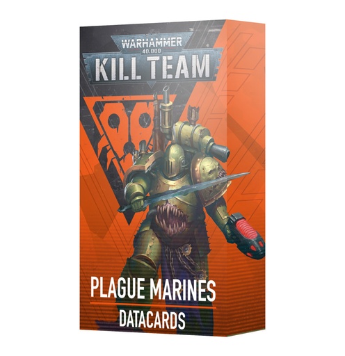 [60050102019] KILL TEAM DATACARDS: PLAGUE MARINES (ENG