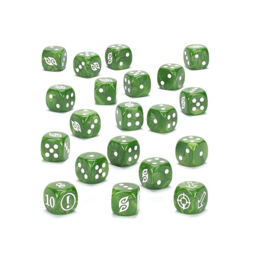 [99222704001] THE OLD WORLD: WOOD ELF REALMS DICE