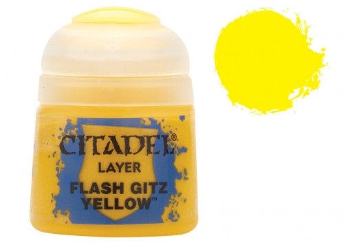 [9918995120706] LAYER: FLASH GITZ YELLOW (12ML)