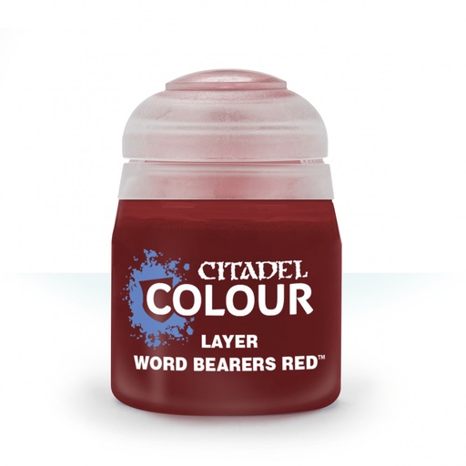 [9918995129406] LAYER: WORD BEARERS RED (12ML) 