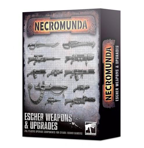 [99120599026] NECROMUNDA: ESCHER WEAPONS & UPGRADES