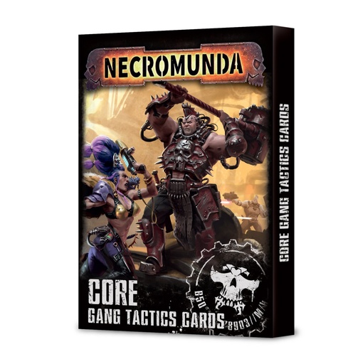 [60050599022] NECROMUNDA: CORE GANG TACTICS CARDS ENG