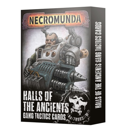 [60050599030] NECROMUNDA: HALLS/ANCIENTS TACTICS CARDS