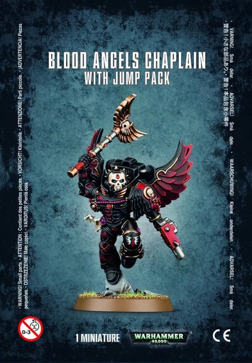 [99070101070] BLOOD ANGELS CHAPLAIN WITH JUMP PACK