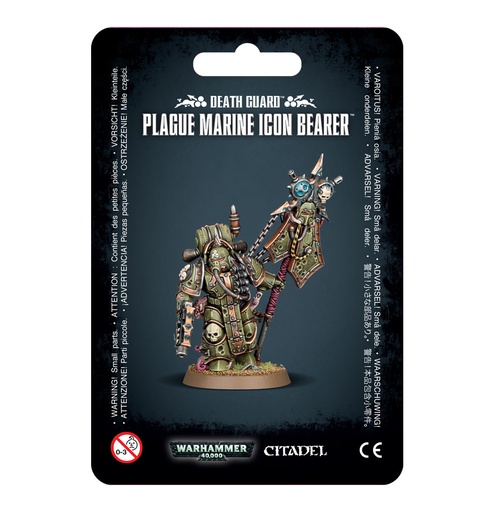 [99070102021] DEATH GUARD PLAGUE MARINE ICON BEARER