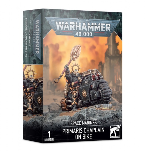 [99120101273] SPACE MARINES: PRIMARIS CHAPLAIN ON BIKE