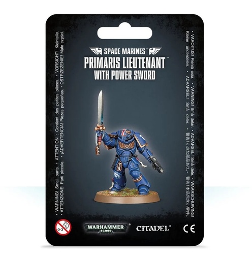 [99070101053] S/M PRIMARIS LIEUTENANT WITH POWER SWORD