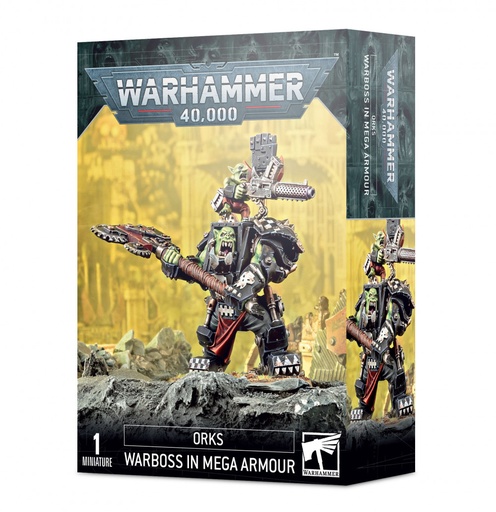 [99120103105] ORKS: ORK WARBOSS IN MEGA ARMOUR