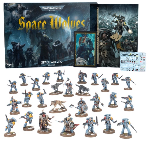 [60010101008] SPACE WOLVES ARMY SET (ENGLISH)