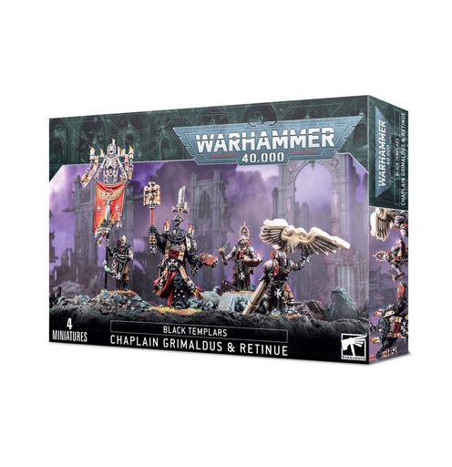[99120101364] BLACK TEMPLARS: GRIMALDUS & RETINUE