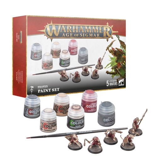 [52170206001] AOS SKAVEN + PAINT SET ENG/SPA/PORT/LAT