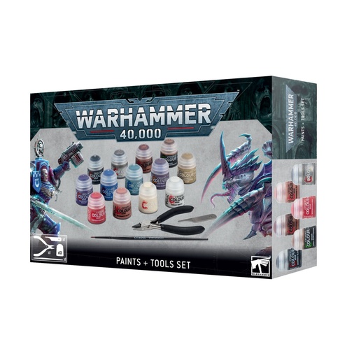 [52170199001] 40K PAINTS + TOOLS ENG/SPA/PORT/LATV/ROM