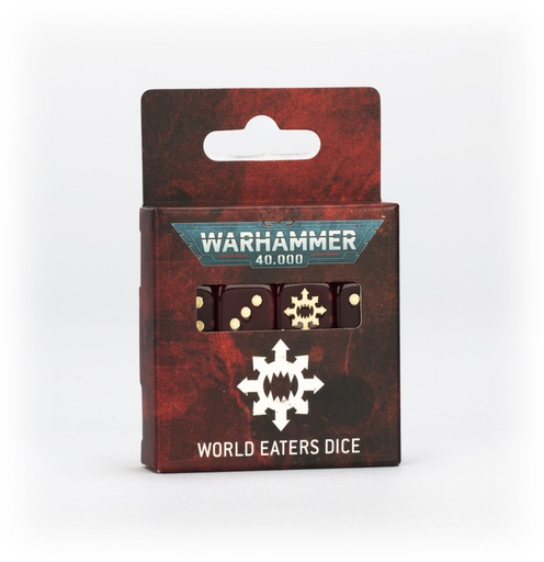 [99220102029] WARHAMMER 40000: WORLD EATERS DICE