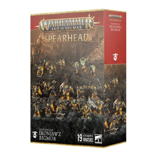 [99120209122] SPEARHEAD:ORRUK WARCLANS IRONJAWZ BIGMOB