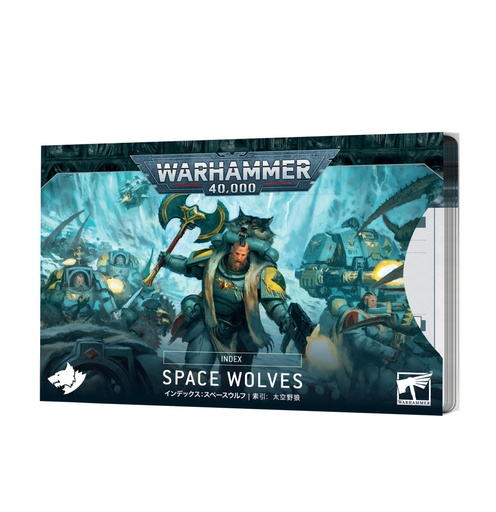 [60050101021] INDEX CARDS: SPACE WOLVES (ENG)